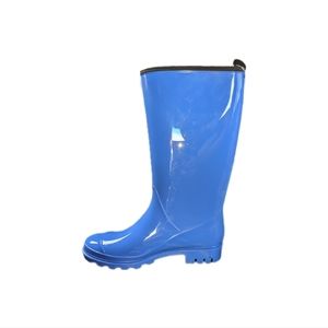 HISEA NWT rain boots, wellingtons, electric blue, 9